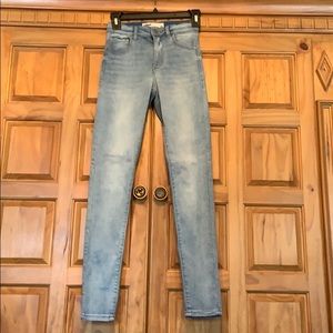 Girls high rise jeans